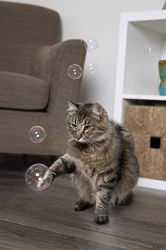 SmartyKat Bubble Nip Catnip Bubbles for Cats & Kittens, Safe for Pets - Trial Size, 0.6 Fluid Ounce (Pack of 2) - size: 0.6 oz (Pack of 2), style: Catnip Bubble