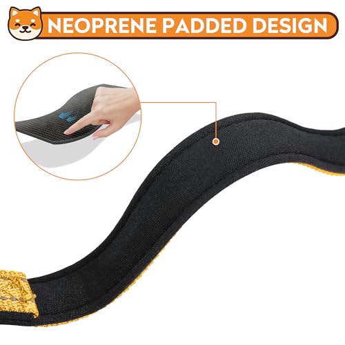Reflective Dog Collar, Adjustable Soft Neoprene Padded Nylon Pet Collars with Buckle for Puppy and Small Dogs, Cats, Yellow,XS - color: Yellow, size: X-Small