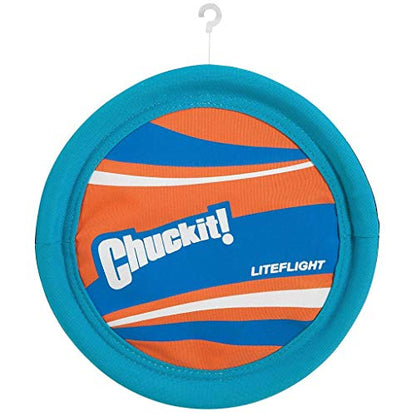 ChuckIt! 31389 7" Pet Lite Flight - color: Blue/Orange, size: 7 in