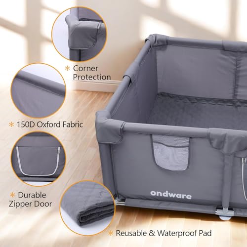 Whelping Box for Dogs and Puppies, 38×38×18 in Whelping Supplies with Waterproof Whelping Pad for Medium Small Dogs - style: 38×38×18in
