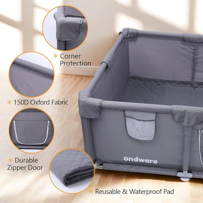 Whelping Box for Dogs and Puppies, 38×38×18 in Whelping Supplies with Waterproof Whelping Pad for Medium Small Dogs - style: 38×38×18in