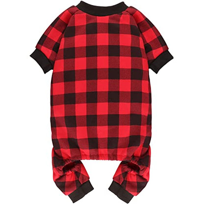 Dog Fleece Sweater Buffalo Plaid Clothes Small Dog Sweater Soft Thickening Warm Puppy Clothes Sweaters for Dogs Girl & Boy(XXS) - size: XXS