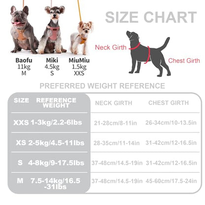 No Pull xs Dog Harness with Multifunction Dog Leash,Soft Adjustable No Choke Escape Proof Pet Harness Vest,Denim Gray,XXS - color: Pocket-Grey, size: XXS