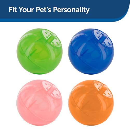 PetSafe Slimcat Feeder Ball - Interactive Game for Your Cat - Fill with Food and Treats - Green - color: Green