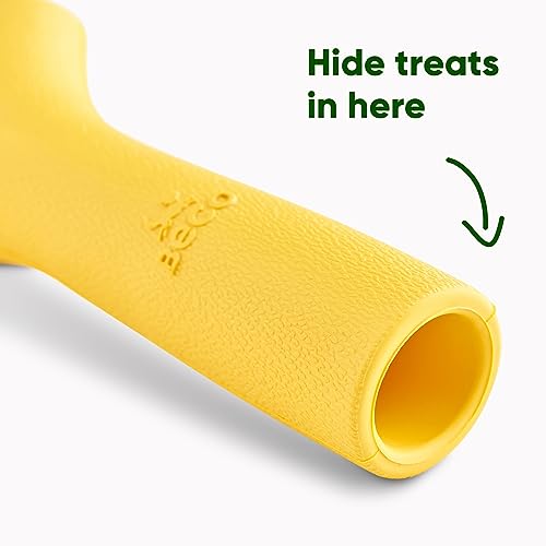 Beco Dog Toy - Natural Rubber Super Stick, Fetch Chew Toy for Dogs - Yellow - color: Yellow
