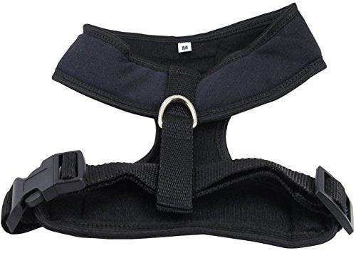 Dogs My Love Soft Vest Harness for Dogs and Puppies 6 Sizes Blue (XS (Neck Max: 9"; Chest Girth: 10"-15")) - size: XS (Neck Max: 9"; Chest Girth: 10"-15")