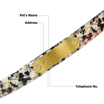 Regal Dog Products Large Camo Hunting Dog Collar with Custom Engraved Name Plate & Black Hardware | Waterproof Personalized Dog Collars for Big & XL Dog | Other Sizes for Puppies, Small & Medium Dogs - size: Large, style: Digital Camouflage