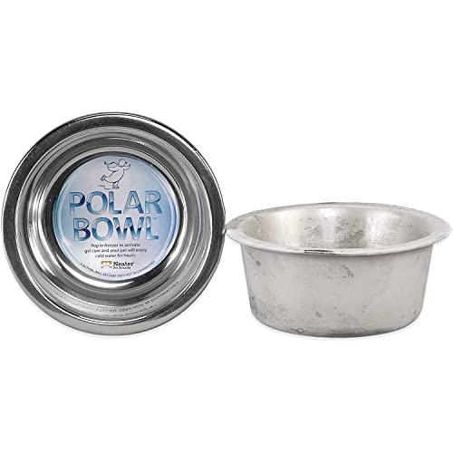 Neater Pets Polar Bowl - Freezer Bowl for Ice Cold Water for Dogs & Cats - Perfect for Hot Summer Days, (3.5 Cups)