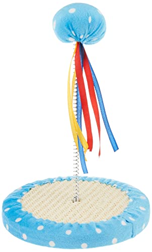 Pets First Cat Toy Punching Bag Ball Fun Activity with Scratching Board - Entertain Your Pet- Great Exercise