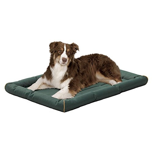 MidWest Homes for Pets Maxx Dog Bed for Metal Crates, 48 inch Green - color: Green, size: 48 Inch