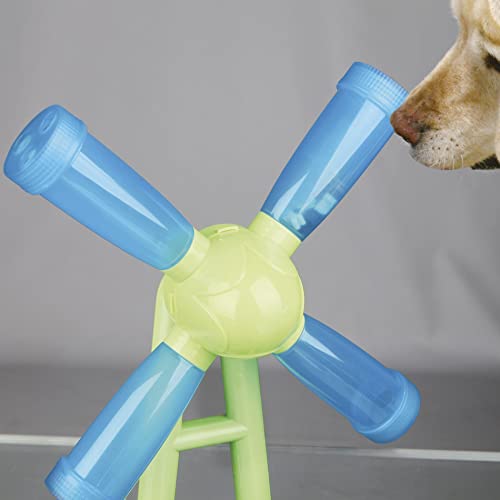 TRIXIE Windmill Strategy Game, Beginner Dog Puzzle Toy, Level 1 Activity, Treat Puzzle, Interactive Play, Dog Enrichment - color: Windmill, size: Level 1