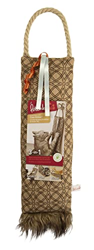 Petlinks Claw Kicker Hanging Scratch Pillow Cat Toy - Brown, One Size - color: Claw Kicker