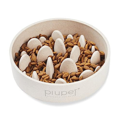 PiuPet Slow Feeder Dog Bowl (27 fl oz) - size: 27 fl oz