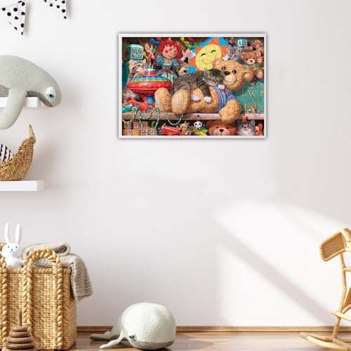 Anatolian Puzzle - Toy Cupboard Kitten, 260 Piece Jigsaw Puzzle, #3341 - color: Toy Cupboard Kitten