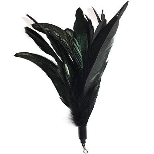 Pet Fit for Life 7 Piece - Plus Bonus - Replacement Feathers and Soft Furry for Interactive Cat and Kitten Toy Wands… - style: 7 Piece Assortment