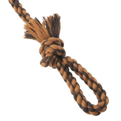 Carhartt Pet Training Tools, Rugged Dog Tool for Tug and Fetch, Rubber Ball Rope Pull (Carhartt Brown/Dark Brown) - style: Rubber Ball Dog Rope Pull