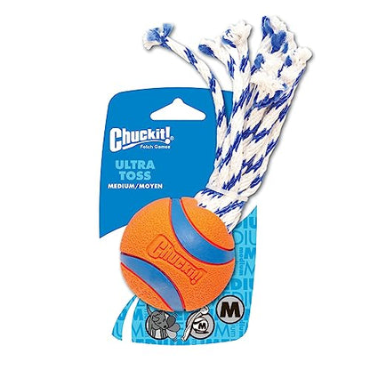 Chuckit! Ultra Toss Dog Toy, Medium Indoor and Outdoor Dog Toy for Dogs 20-60 Pounds - size: Medium, style: Ultra Toss