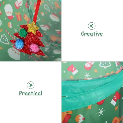 Interactive Foldable Cat Tunnel with Bell Ball Large Indoor Cat Play Cube Soft Collapsible Pet Tunnel Suitable for Indoor Play and Exercise