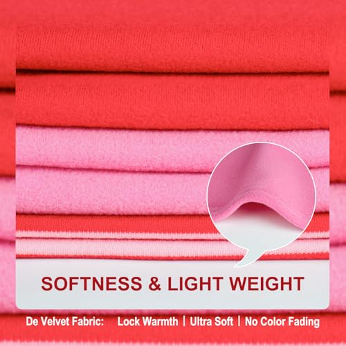 KYEESE 3Pack Small Dog Sweater, Soft Puppy Sweatshirt Stretchy Lightweight Dog Sweater for Small Dogs Girl Boy, Pullover Fleece Cat Shirt Pet Clothes with Sleeves, S - color: 07# 3Pack(Red+Pink+Red Stripe), size: Small (4-8lbs)