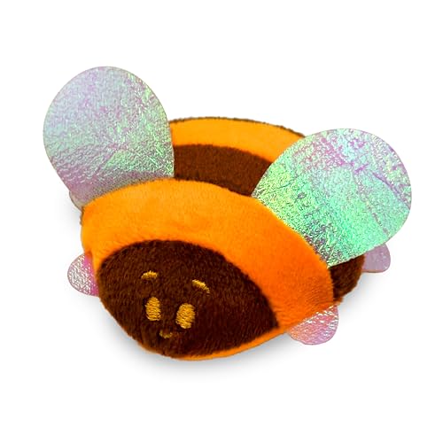 Pounce & Purr® Plush Cat Toys, Catnip & Silvervine Infused, Shiny Iridescent Accents, Interactive Play Toys for Cats & Kittens (Backyard Buggin' Series) - color: Backyard Buggin'