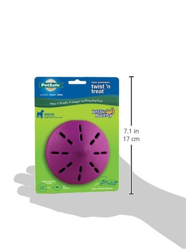 PetSafe Busy Buddy Twist 'n Treat Dispensing Dog Toy - Medium - size: Medium (Pack of 1)