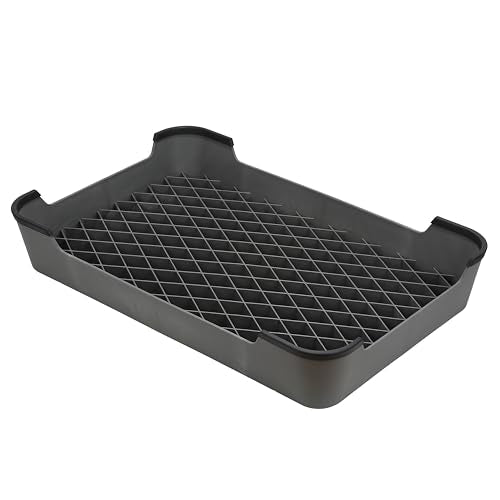 HUNTMARK Dog Training Place Board - Durable Hunting Dog Training Platform - Non-Skid Surface and Nonslip Feet - Stackable, Portable Agility Platform - Modern Puppy Trainer Equipment (Gray) - color: Gray