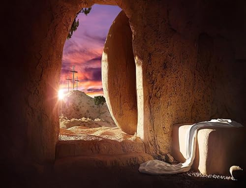Jigsaw Puzzle Puzzles for Adults Kids Liberation Crucifixion and Resurrection Empty Tomb of Crosses in The Easter Or Resurrection Paper Large Piece Games Friend Adult 1000 Pcs - color: Pz 364, size: 1000PCS