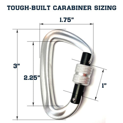 Heavy Duty Dog Leash with 1100LB Rated Locking Carabiner – 6FT Climbing-Inspired Reflective Rope Leash for Large & Medium Dogs that Pull – Padded Handle (White) - color: White