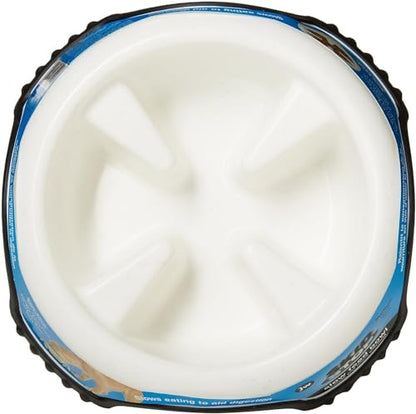 Slow Feed Non-Skid Dog Bowl Large (Assorted)