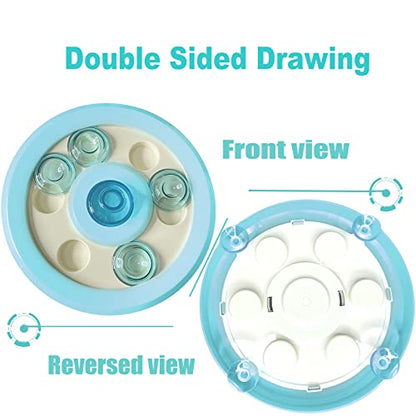 kathson Bunny Enrichment Toys Rabbit Foraging Toy Small Animal Treat Dispenser Hamster Puzzle Feeder Guinea Pig Interactive Toys Mental Stimulation for Ferret Chinchila Cat Dog - color: Blue