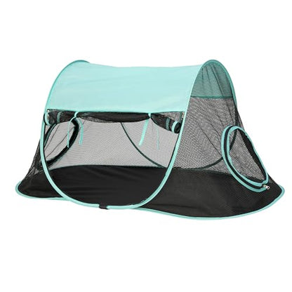 Kitty City Outdoor Catio Furniture and Play Kits for Cats, Play Tent - color: G) A-Frame Tent