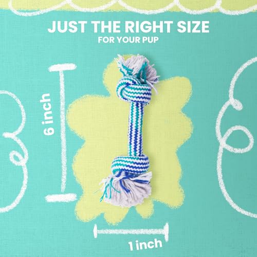 Snugarooz Lil Baby Rope Dog Toy – Durable and Compact Design - Perfect for Small Breeds and Tough Chewers - Ideal for Tugging and Chewing Fun - style: Lil Baby Rope