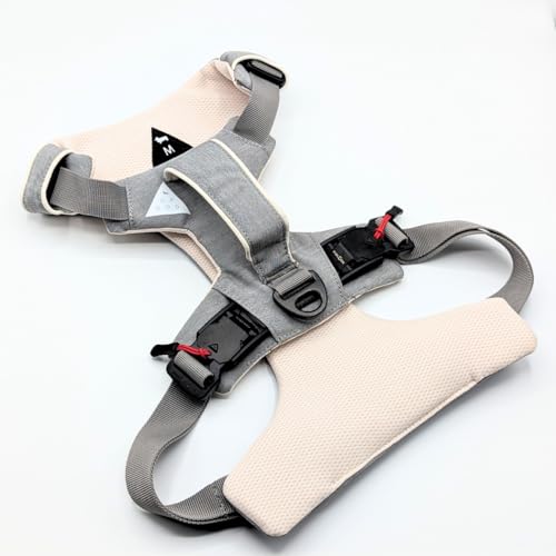Effortless No-Pull Dog Harness with Magnetic Buckle – One-Hand On/Off Comfort Fit for Small, Medium & Large Breeds | Soft Padded, Adjustable, and Durable by Up Dog Shop (Medium) - size: Medium (30-55 lbs)
