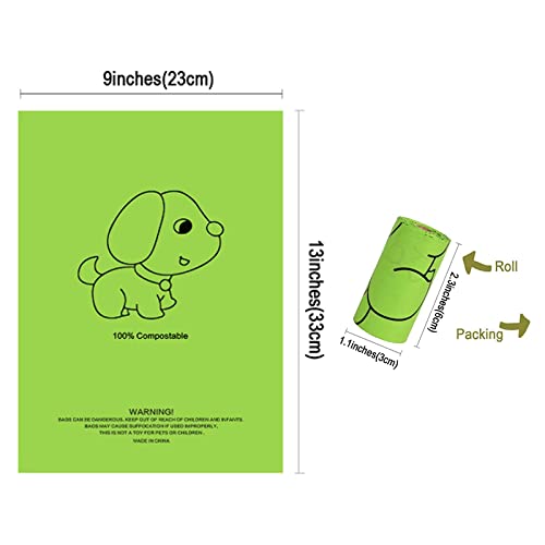 Dog Poop Bag Holder Leash Attachment, Waste Bag Dispenser Zippered Pouch, Fits Any Leash, Includes Free Roll of Bags, 2 Pack, Colorful Daisy - color: Colorful Daisy