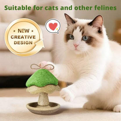 Catnip Toys, Catnip Toys for Cats, Tree-Shaped Cat Interactive Toy, Cat Toy for Bored Indoor Adult Cats, Suitable for Felines