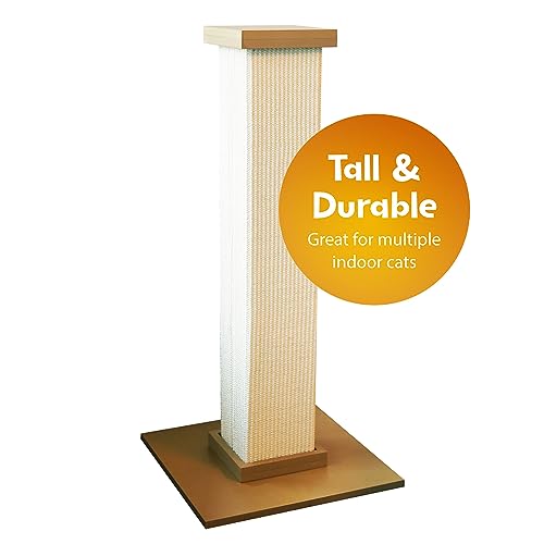 SmartCat Pioneer Pet Ultimate Scratching Post (Beige) - color: Beige