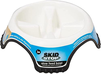 Slow Feed Non-Skid Dog Bowl Large (Assorted)