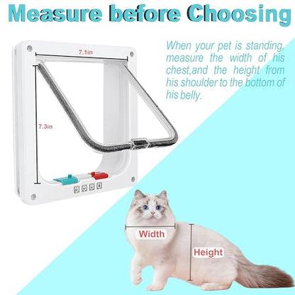 GDLF Winter Cat Window Box – Cat Window Perch Catio with Windproof Cover & Door, Fits 24.3–38.8" Openings (Min Height 16") - size: Fits up to 16"