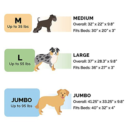 Furhaven Elevated Dog Bed Frame for 40" x 32" XL Dog Beds, Easy Assembly - Mid-Century Modern Bed Frame - Walnut, Jumbo/XL - color: Veneer Walnut, size: 40" x 32"