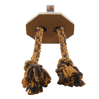 Carhartt Pet Training Tools, Rugged Dog Tool for Tug and Fetch, Firm Duck Hex Dog Pull (Carhartt Brown) - style: Firm Duck Hex Dog Pull