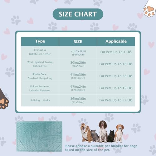 6 Pack Small Dog Blanket, Super Soft Warm Pet Cover Blankets, Wheat Ears Print Puppy Fleece Flannel Blanket for Small Medium Dogs and Cats MW003 - color: Green Wheat Ears, size: 6 Pack of 24x47 Inches