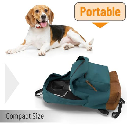 Mr. Pen- Portable Dog Water Bottle, 19 oz, Large, Leak Proof Puppy Water Dispenser with Drinking Feeder for Pets, Outdoor Walking, Hiking, Travel, Not Dishwasher Safe - color: Black