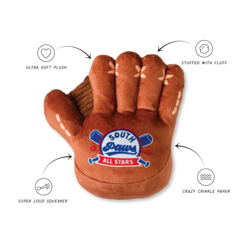 Fringe Studio Plush Dog Toy, Catch, You're Out, Pet Shop Collection (314234) - color: Catch, You'Re Out