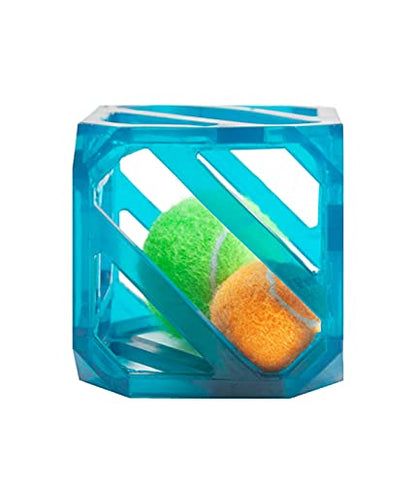 Outward Hound Puzzle Cube Interactive Squeaky Dog Toy - color: Puzzle Cube, size: 3 Piece Set