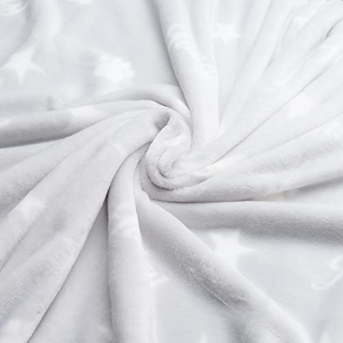Juicy Couture Grey Paws and Stripes Dog Blanket with Sherpa Bone Shaped Pillow – Plush Puppy Blanket Throw, Breathable, Lightweight, Machine Washable, Cat Blanket for Small Medium & Large Pets - color: Grey Juicy Paws and Stars
