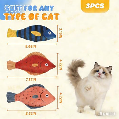 Catnip Toys,3 Pack Cat Chew Toys with Bell Ring Natural Catnip Cotton Toys Interactive Cat Kitten Chew Kicker Toys for Bored,Exercise,Anxiety Relief - color: Blue,Red,Rose Pink