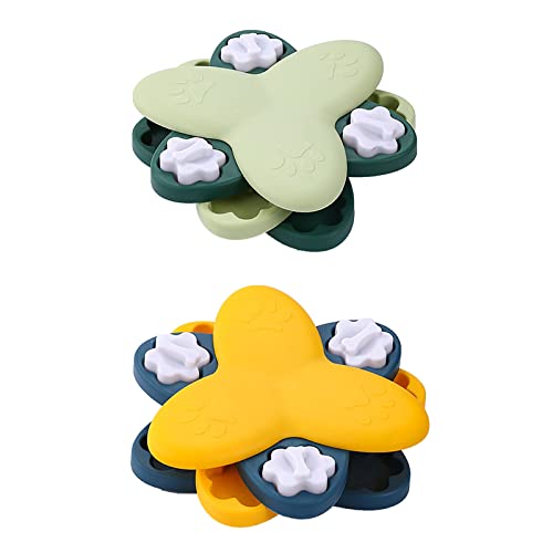 Hejhncii Interactive Dog Puzzle Toy for Large Dogs, 9 Treat Compartments, Indoor Use, Adult Dogs