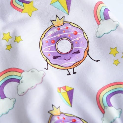 Dog Pajamas for Small Dogs, Soft Thin Pjs Jammies Cat Doggie, Summer Pet Cute Puppy Clothes Outfits Dogs Boy Girl(Donut, XS) - color: Donut, size: X-Small (Chest 11.8 in)