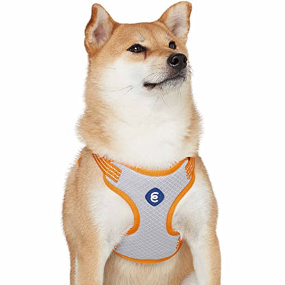 Blueberry Pet Essentials No Pull Dog Harness, Large, Apricot - Reflective Dog Harness Medium Sized Dog & Dog Harness for Large Dogs - Puppy Harness with Breathable Mesh, Eco-Friendly Buckle - color: Apricot, size: Large (Pack of 1)