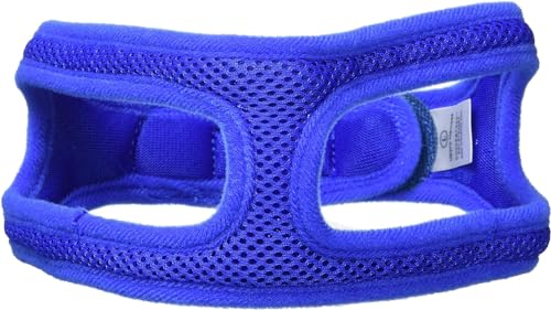 Velpro Mesh Pet Shoulder Harness Collar, 19"-20", Blue - color: Blue, size: Extra Large - 19"-20" Chest
